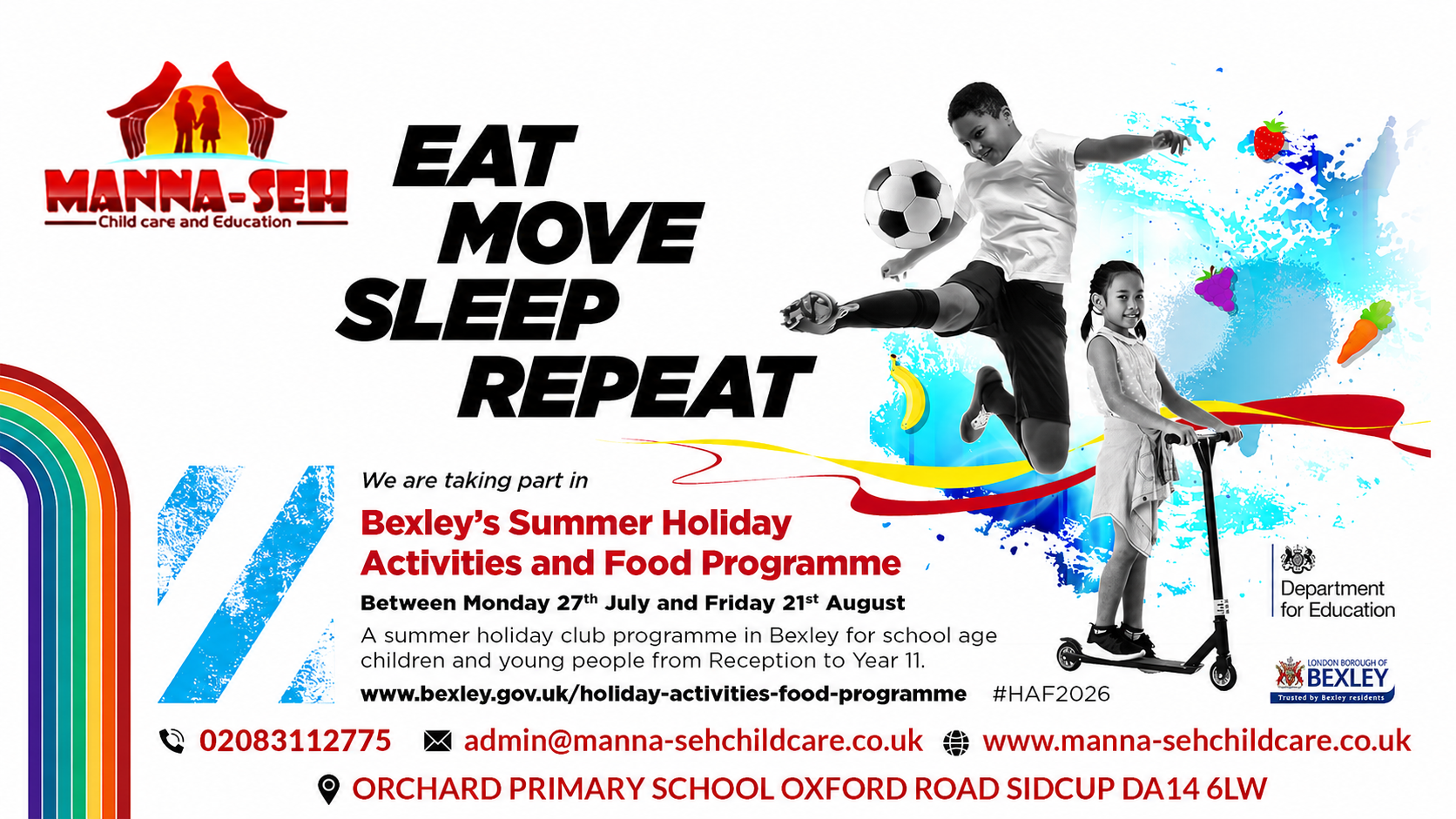 HAF summer flyer